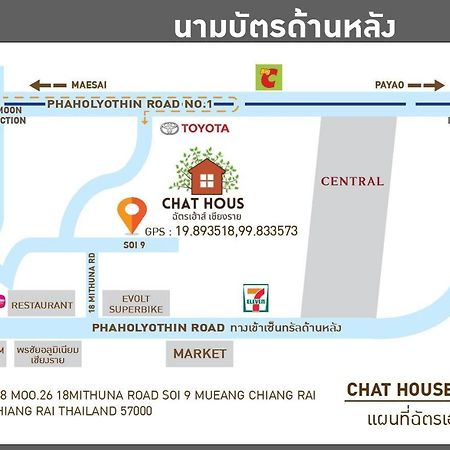 Chat House Soi 18 Mithuna Chiangrai Chiang Rai Extérieur photo